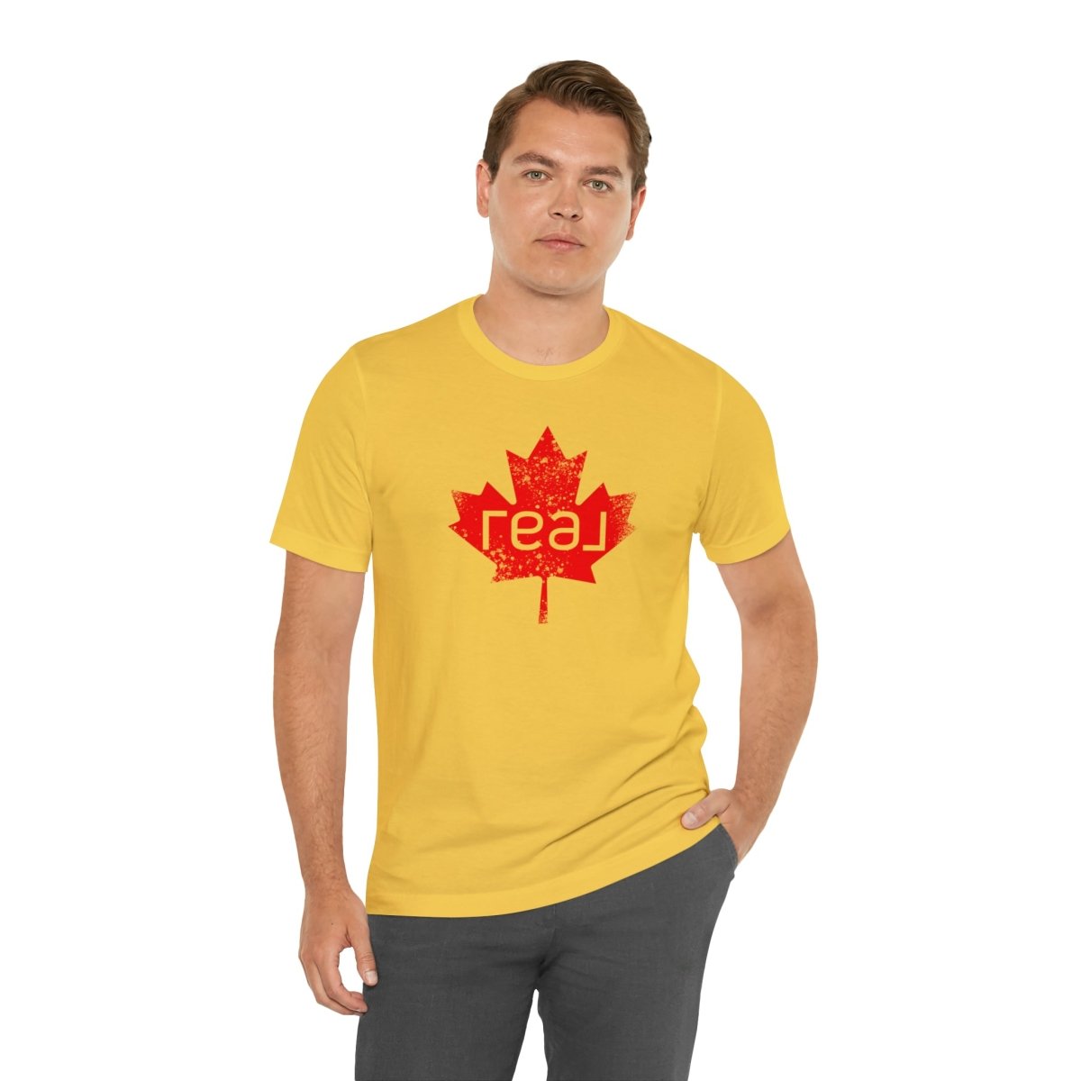 Real Canadian Maple Leaf - T-Shirt | ShirtyAgents