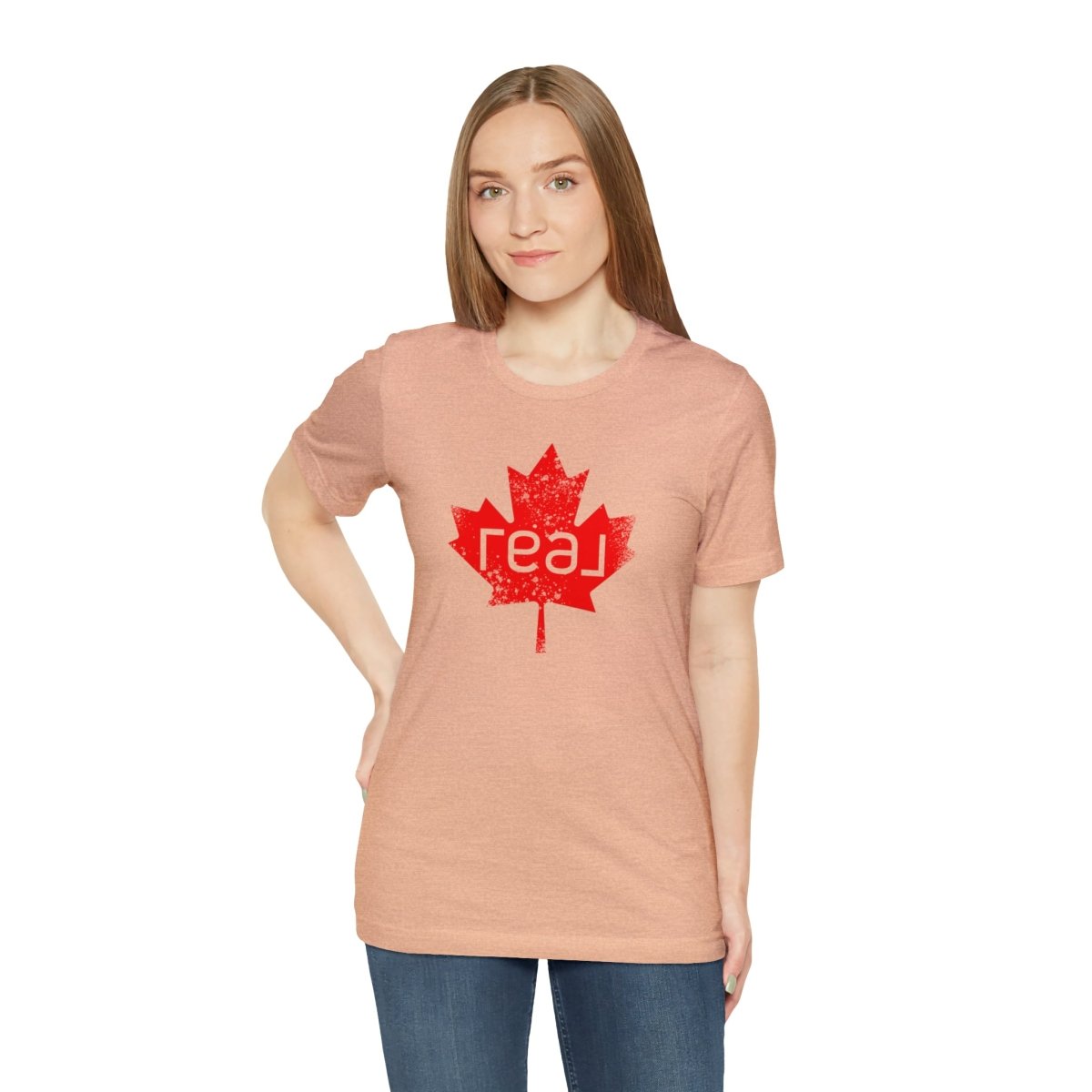 Real Canadian Maple Leaf - T-Shirt | ShirtyAgents