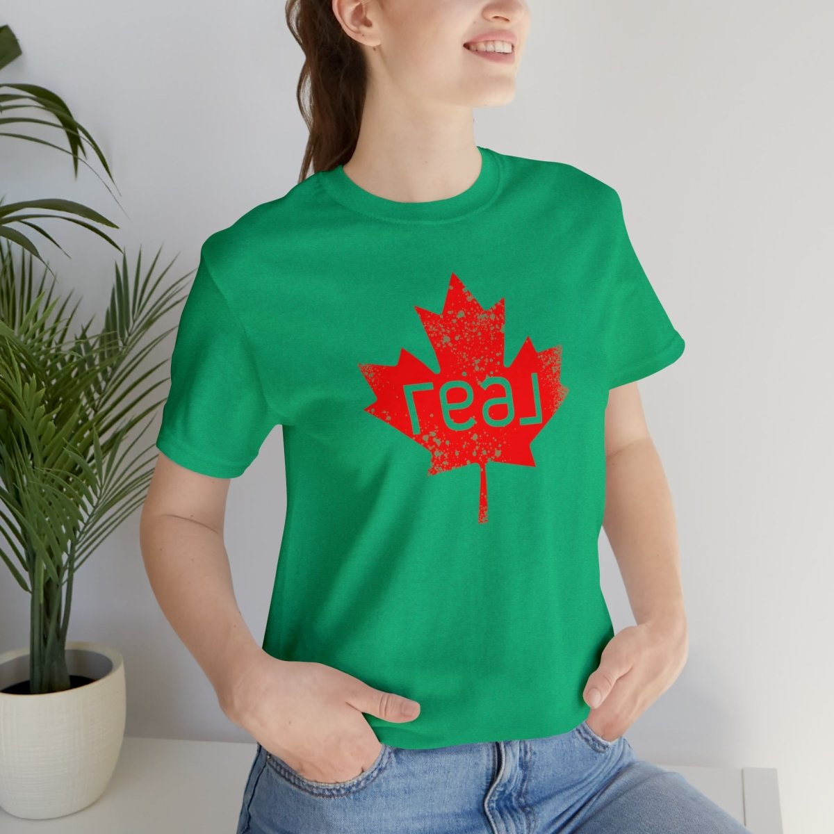 Real Canadian Maple Leaf - T-Shirt | ShirtyAgents