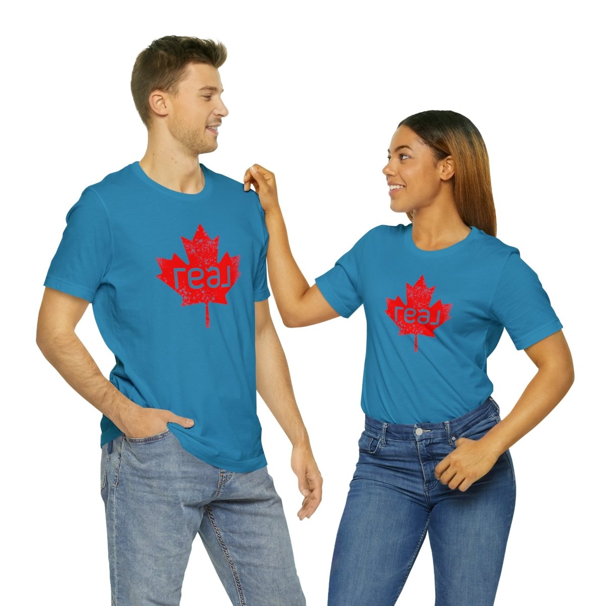 Real Canadian Maple Leaf - T-Shirt | ShirtyAgents