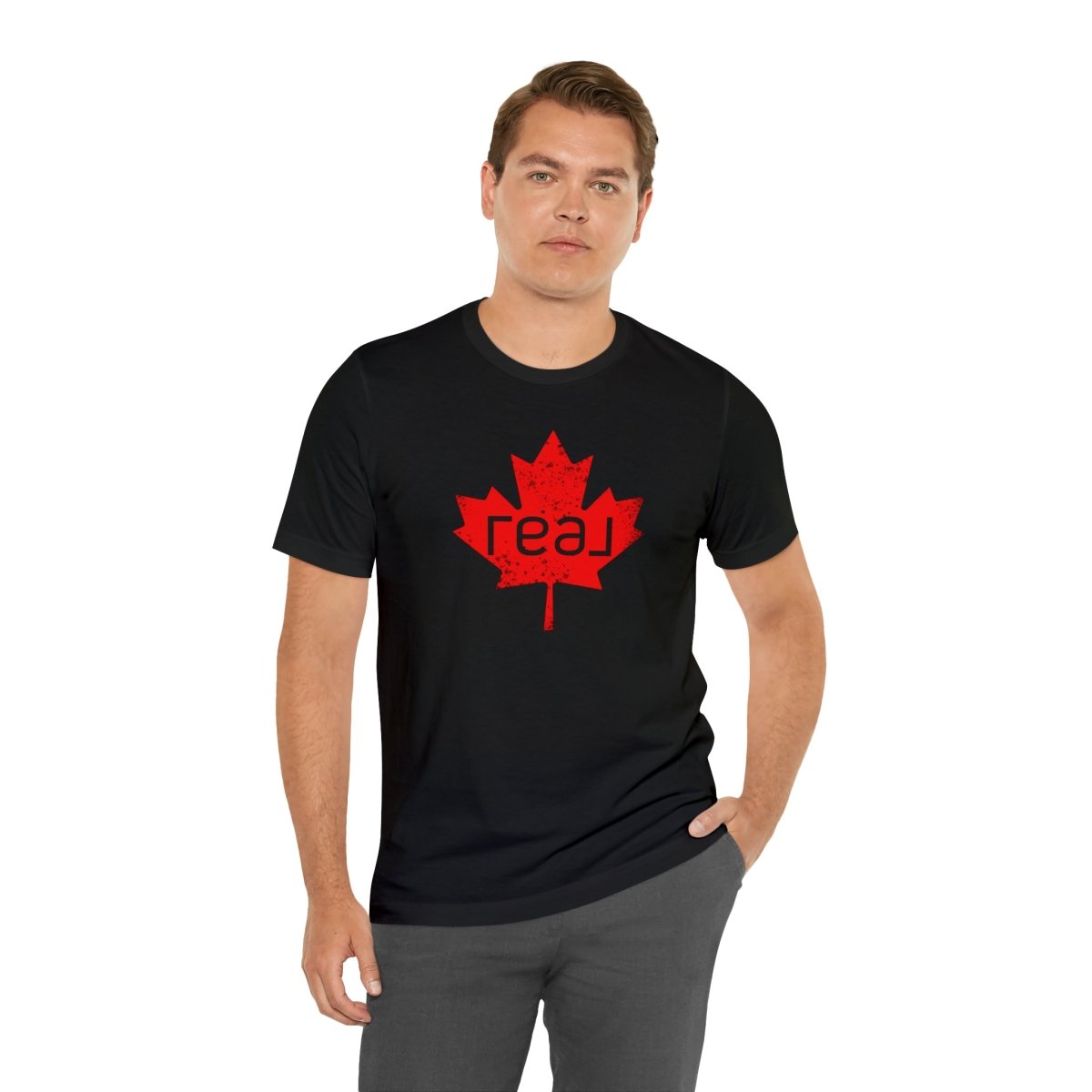 Real Canadian Maple Leaf - T-Shirt | ShirtyAgents
