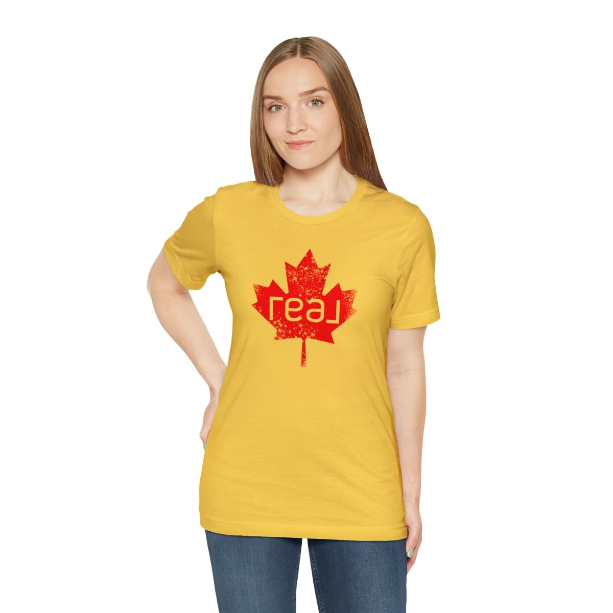 Real Canadian Maple Leaf - T-Shirt | ShirtyAgents