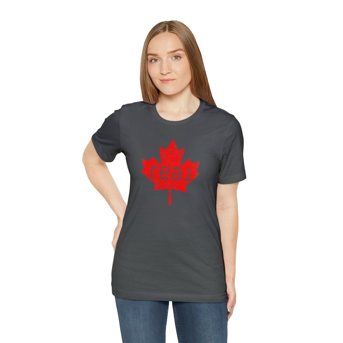 Real Canadian Maple Leaf - T-Shirt | ShirtyAgents