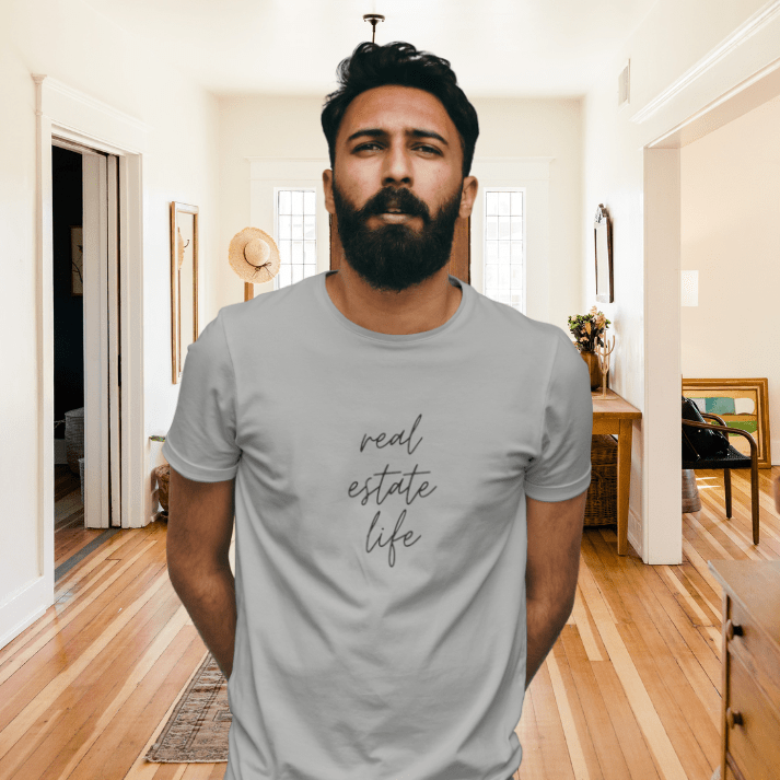 Real Estate Life Elegant Tee - T-Shirt | ShirtyAgents