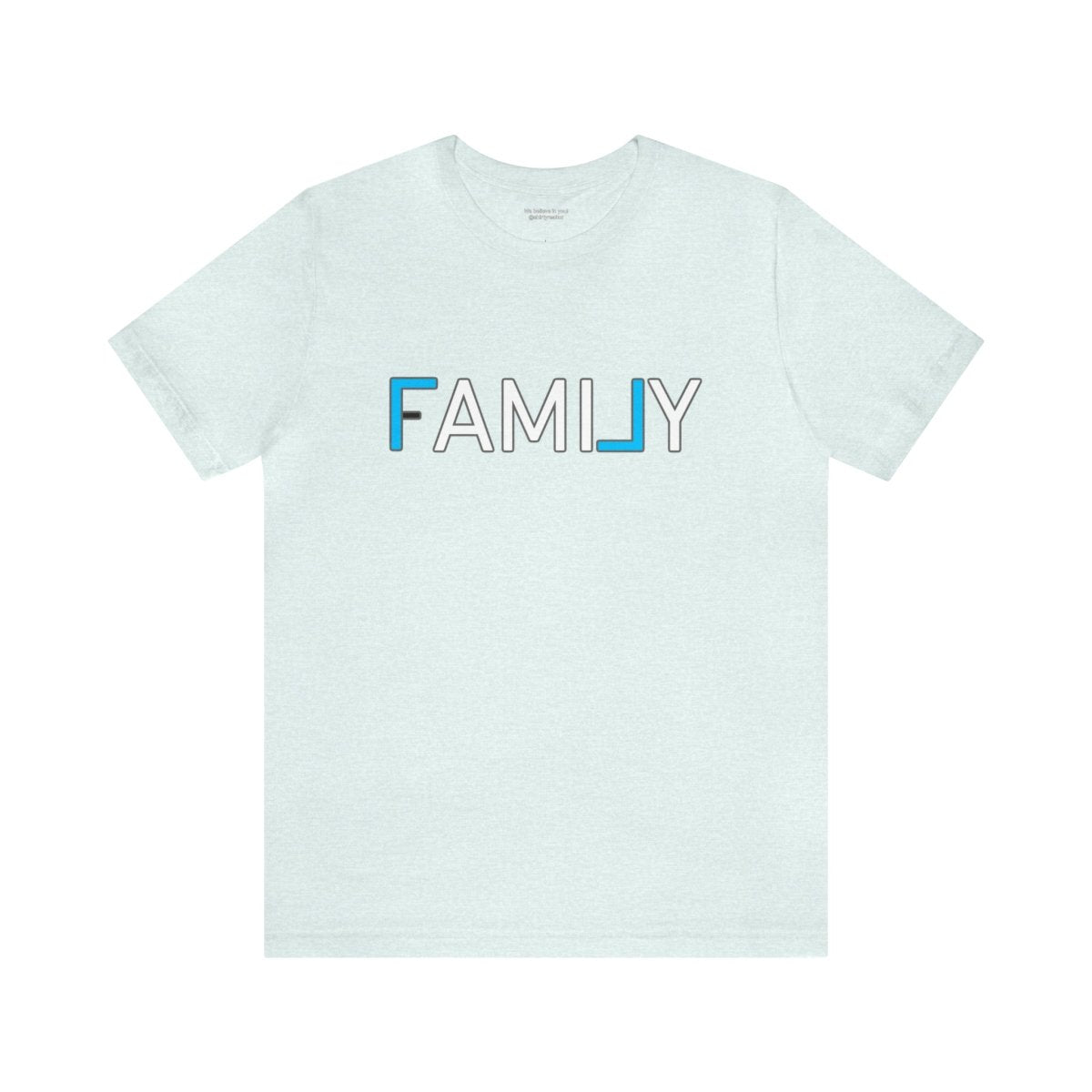 REAL Family Blue - T-Shirt | ShirtyAgents
