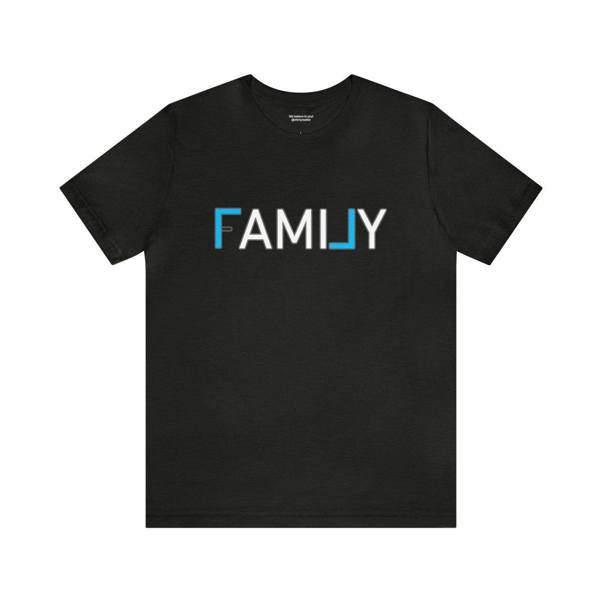 REAL Family Blue - T-Shirt | ShirtyAgents