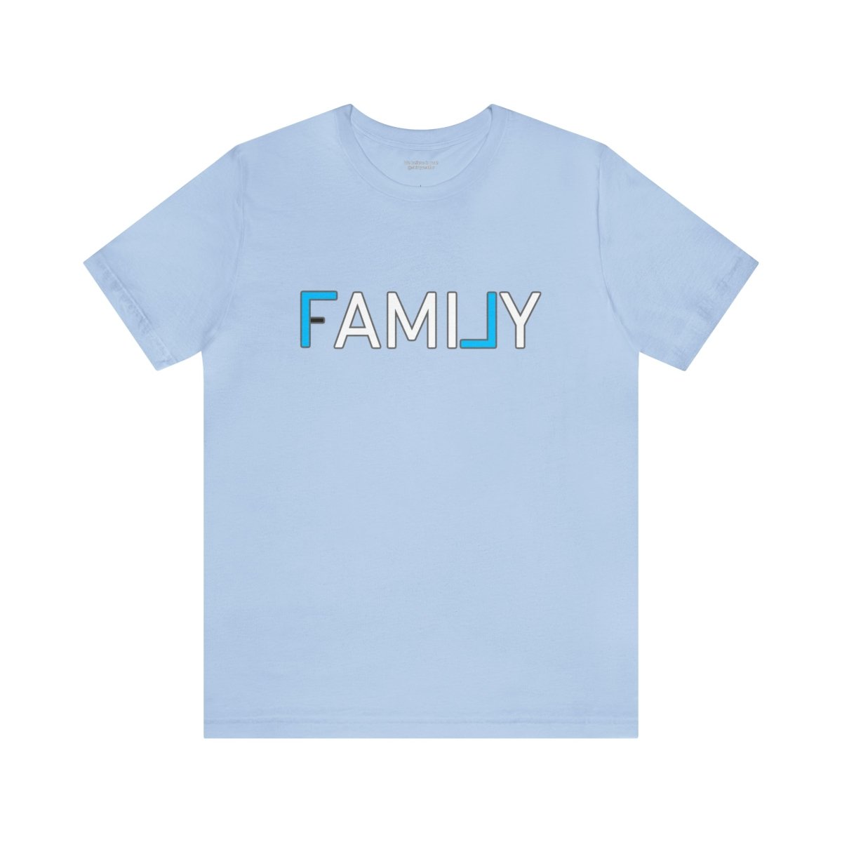 REAL Family Blue - T-Shirt | ShirtyAgents