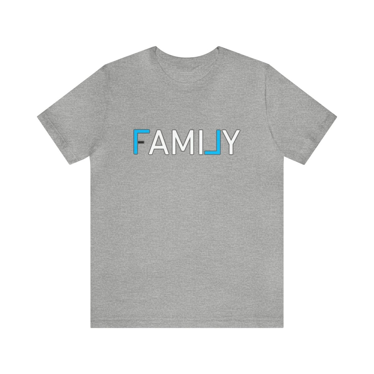 REAL Family Blue - T-Shirt | ShirtyAgents