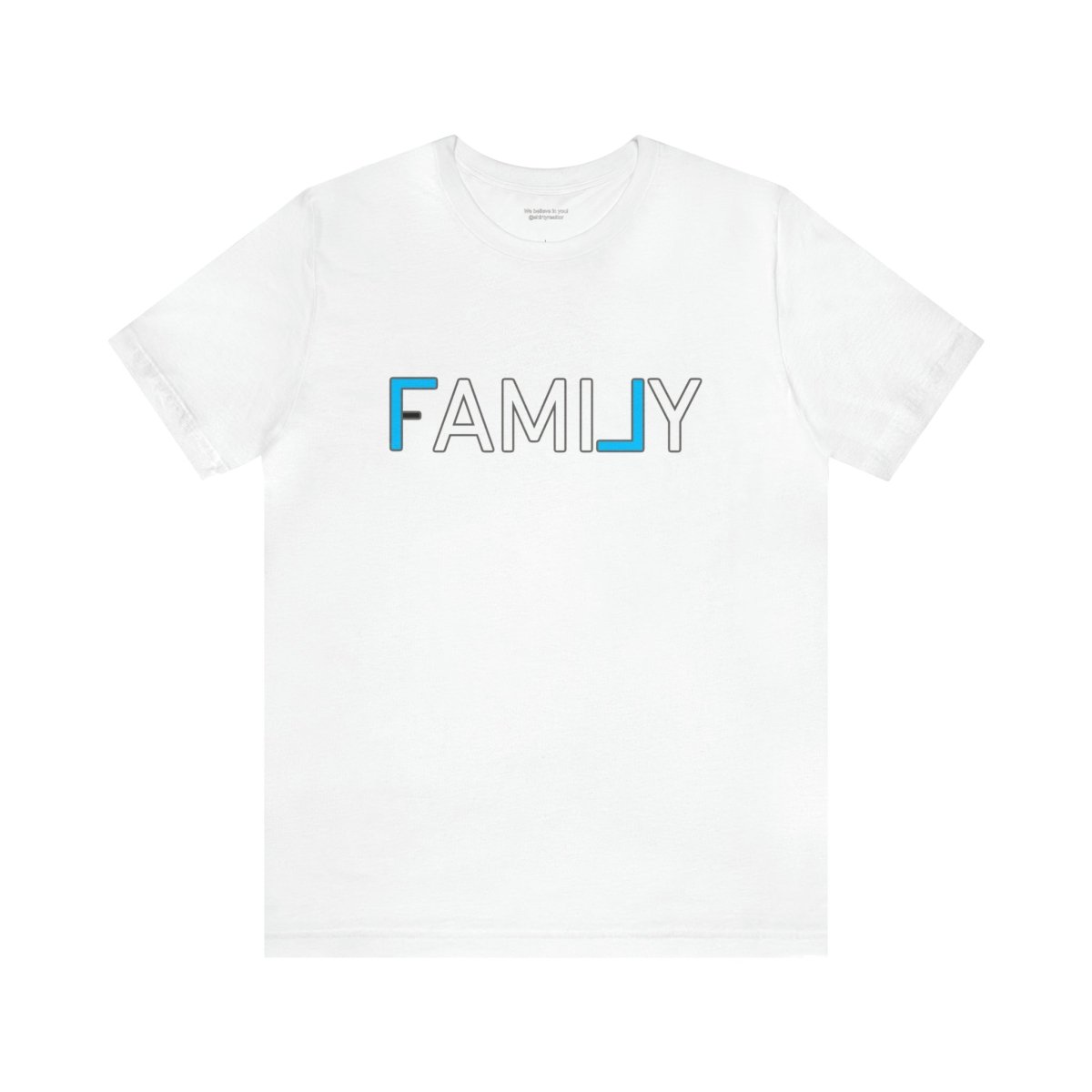 REAL Family Blue - T-Shirt | ShirtyAgents