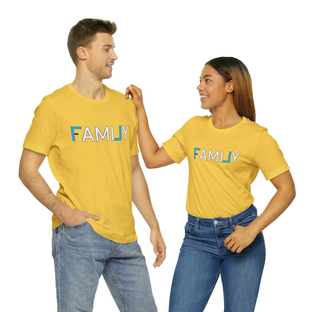 REAL Family Blue - T-Shirt | ShirtyAgents
