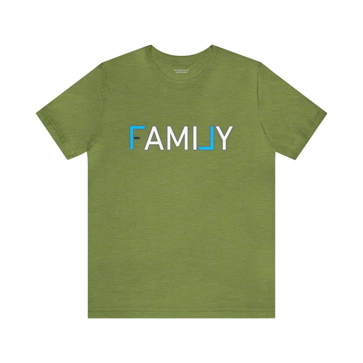 REAL Family Blue - T-Shirt | ShirtyAgents
