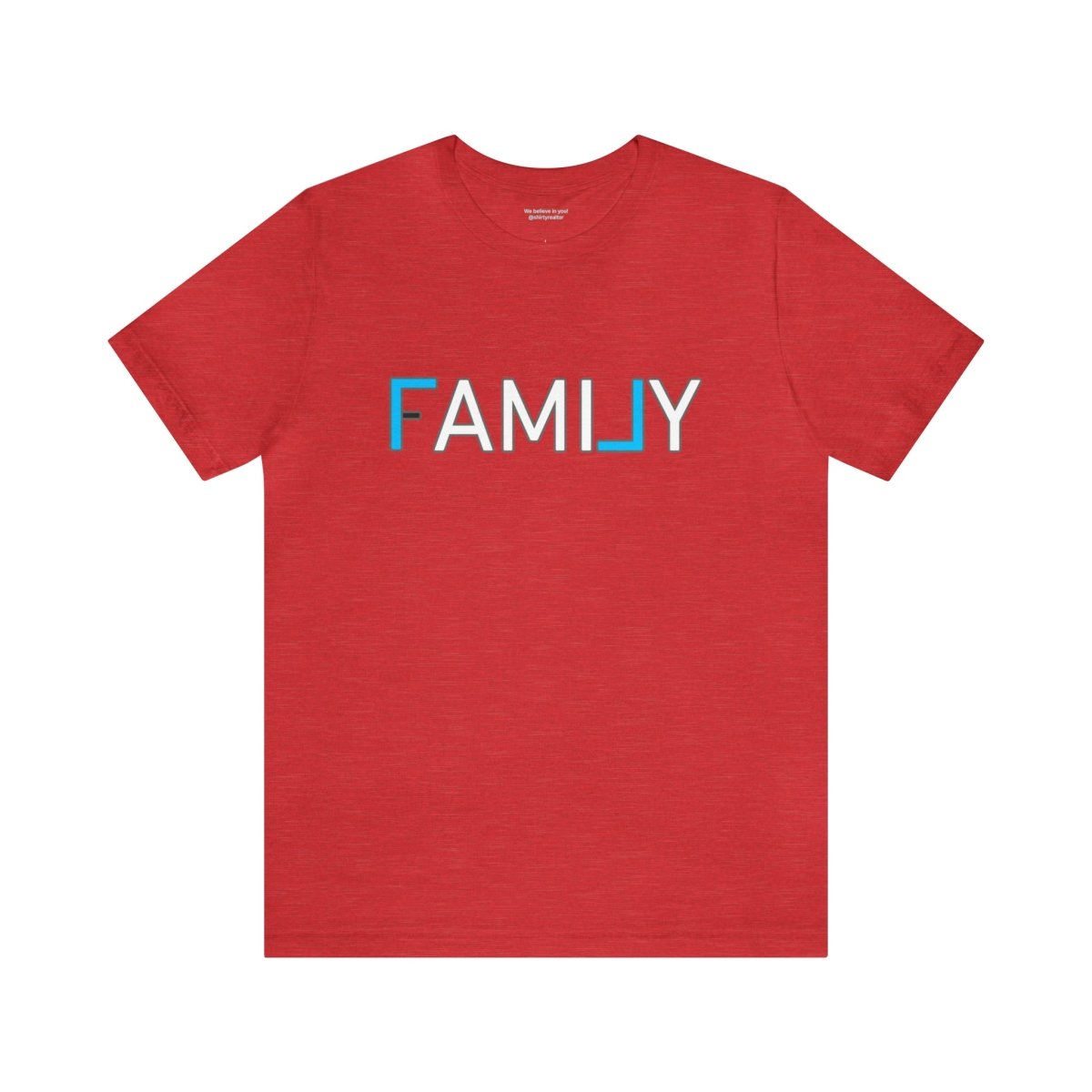 REAL Family Blue - T-Shirt | ShirtyAgents