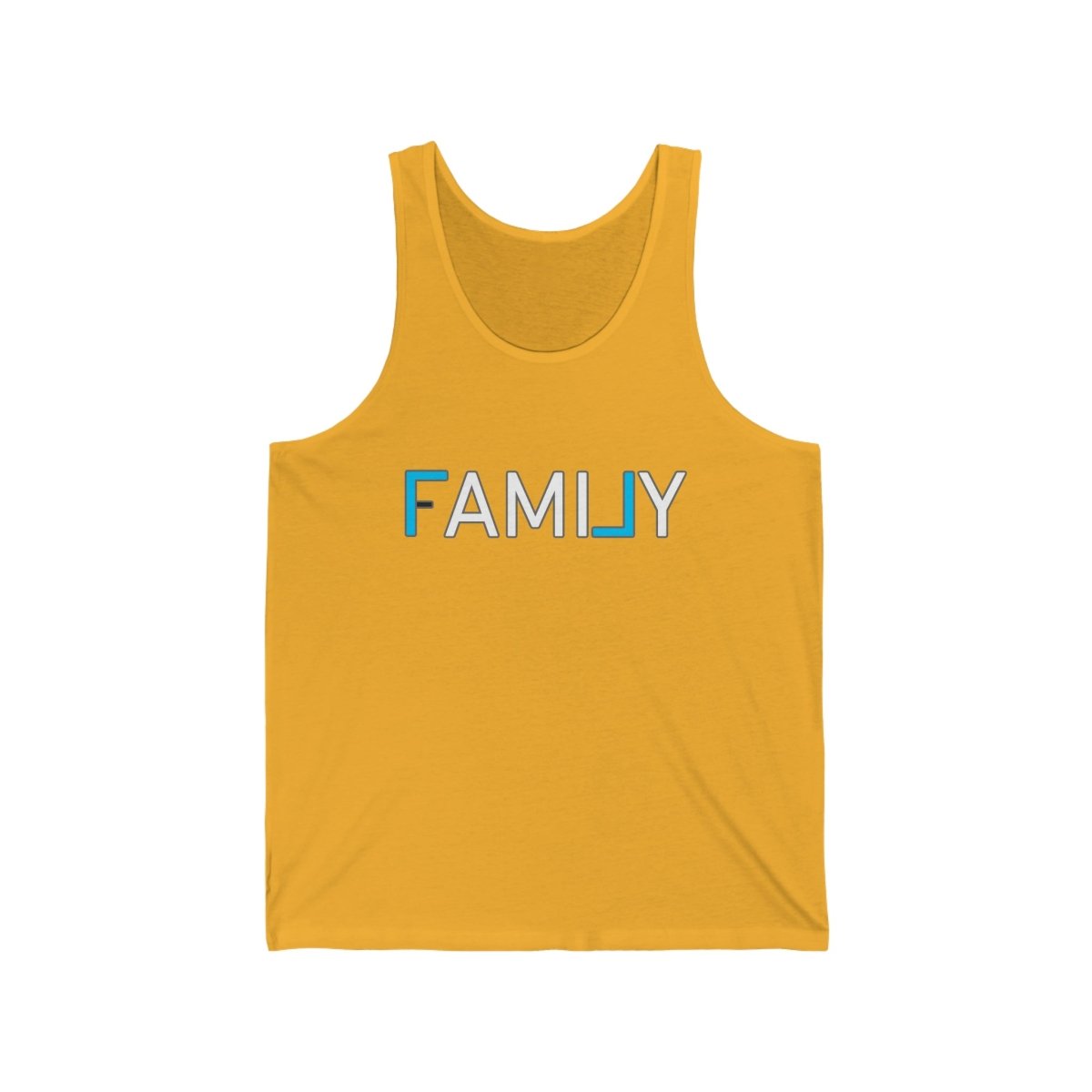 REAL Family Blue Tank - Tank Top | ShirtyAgents