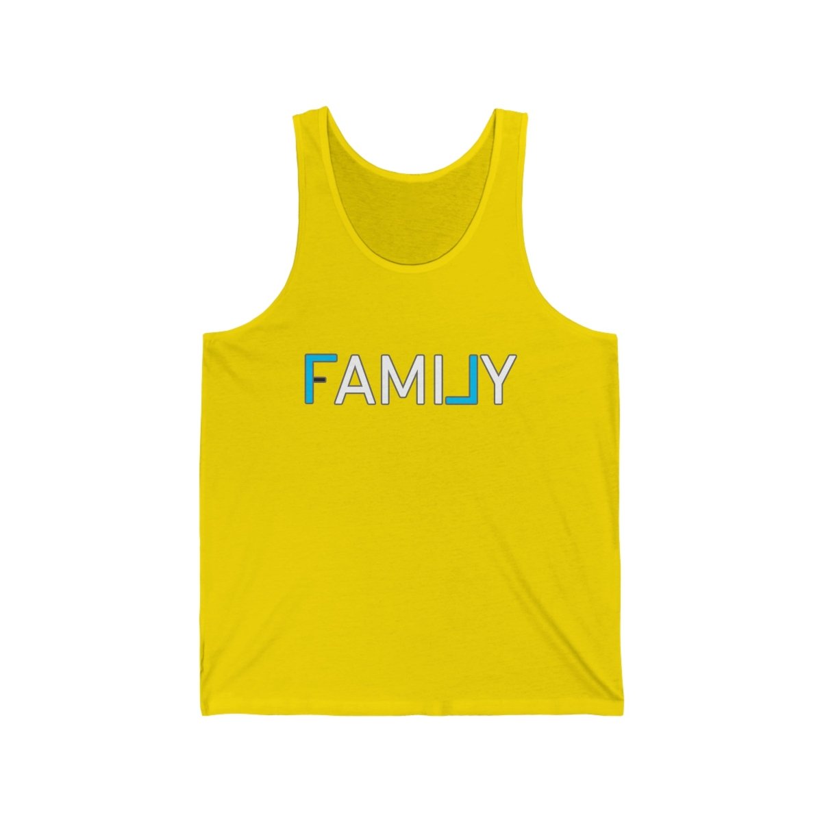 REAL Family Blue Tank - Tank Top | ShirtyAgents