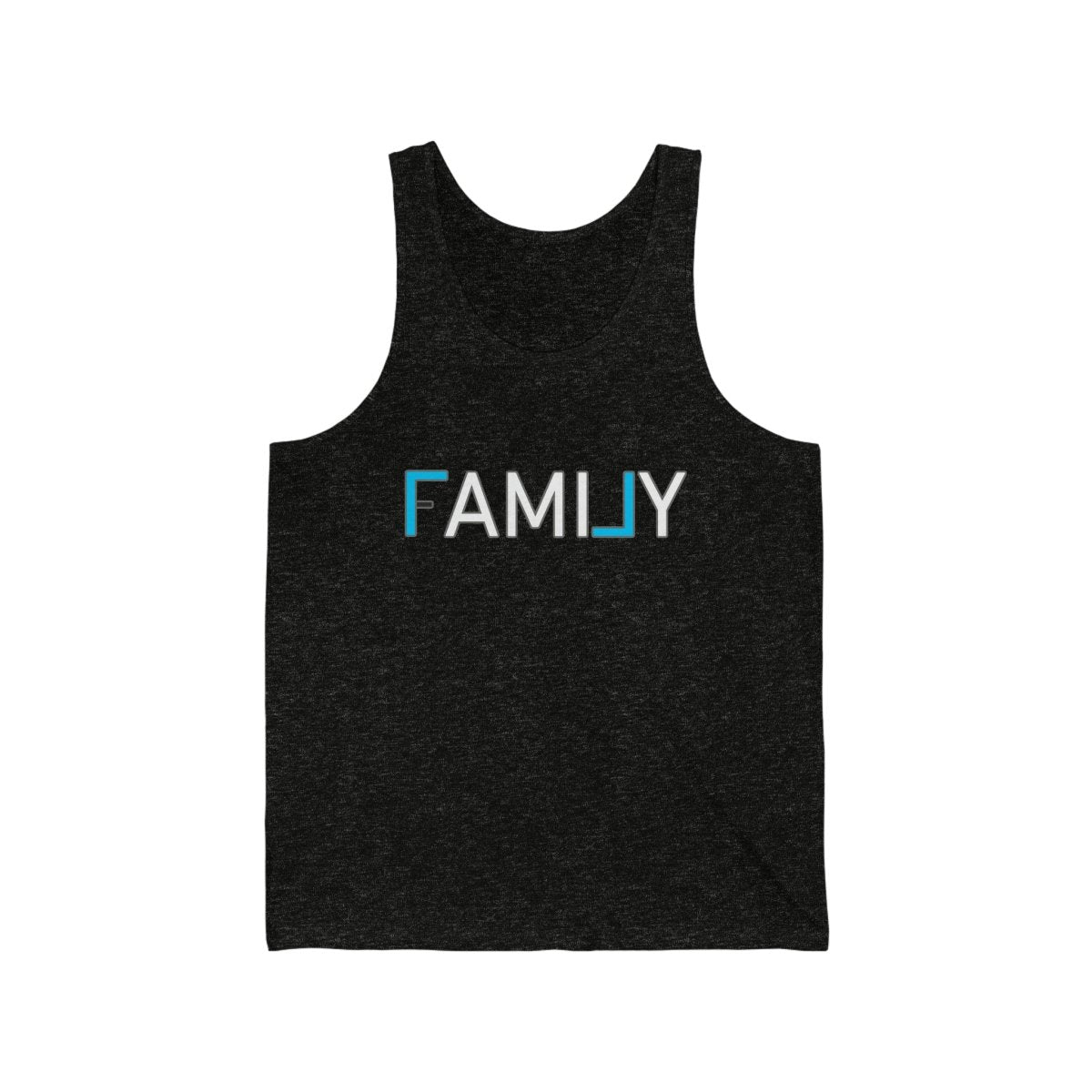 REAL Family Blue Tank - Tank Top | ShirtyAgents