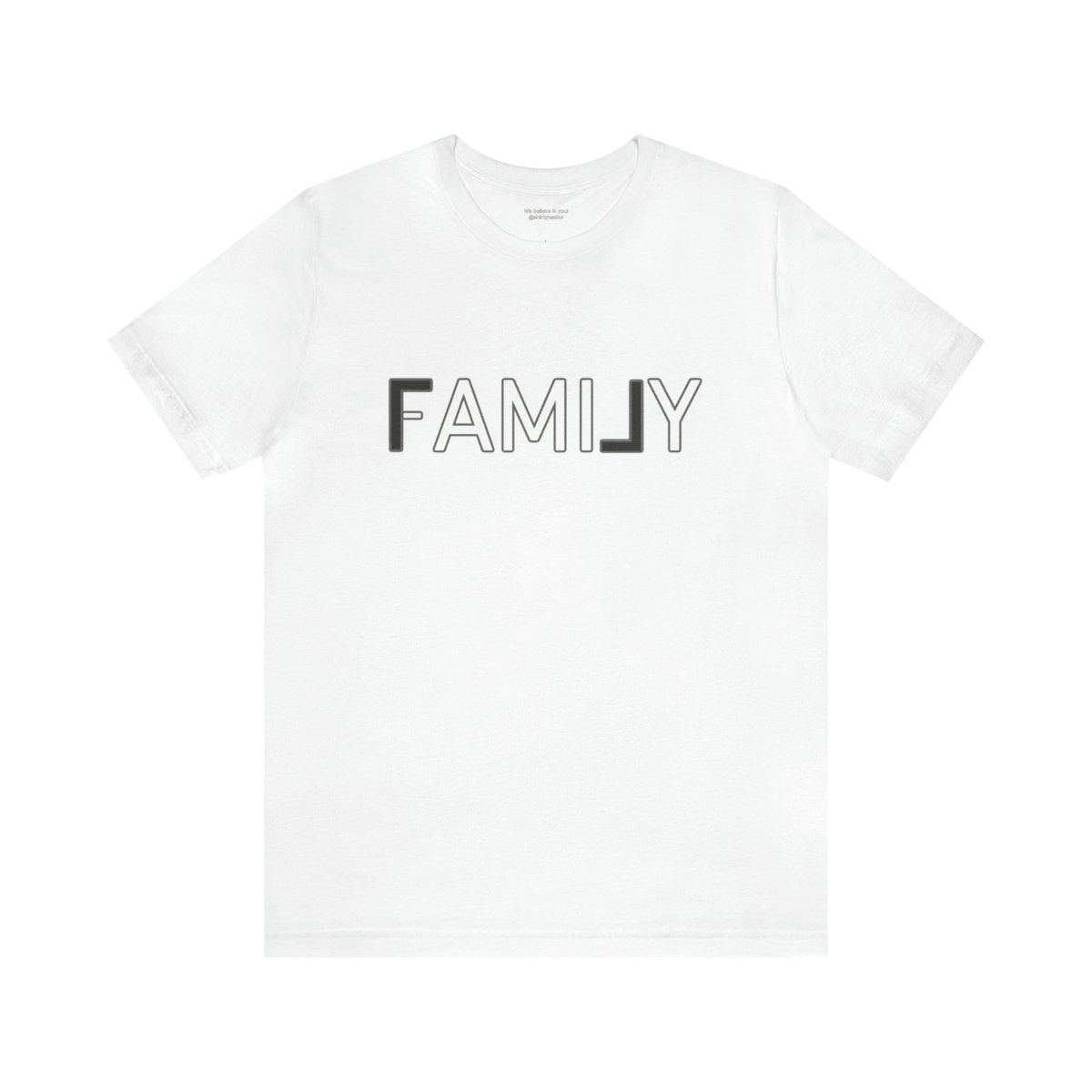 REAL Family Grey - T-Shirt | ShirtyAgents