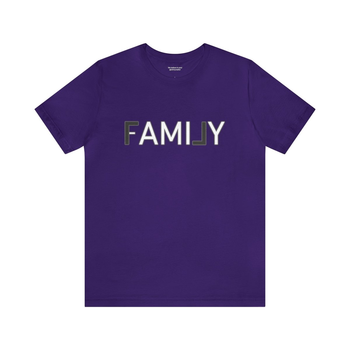 REAL Family Grey - T-Shirt | ShirtyAgents