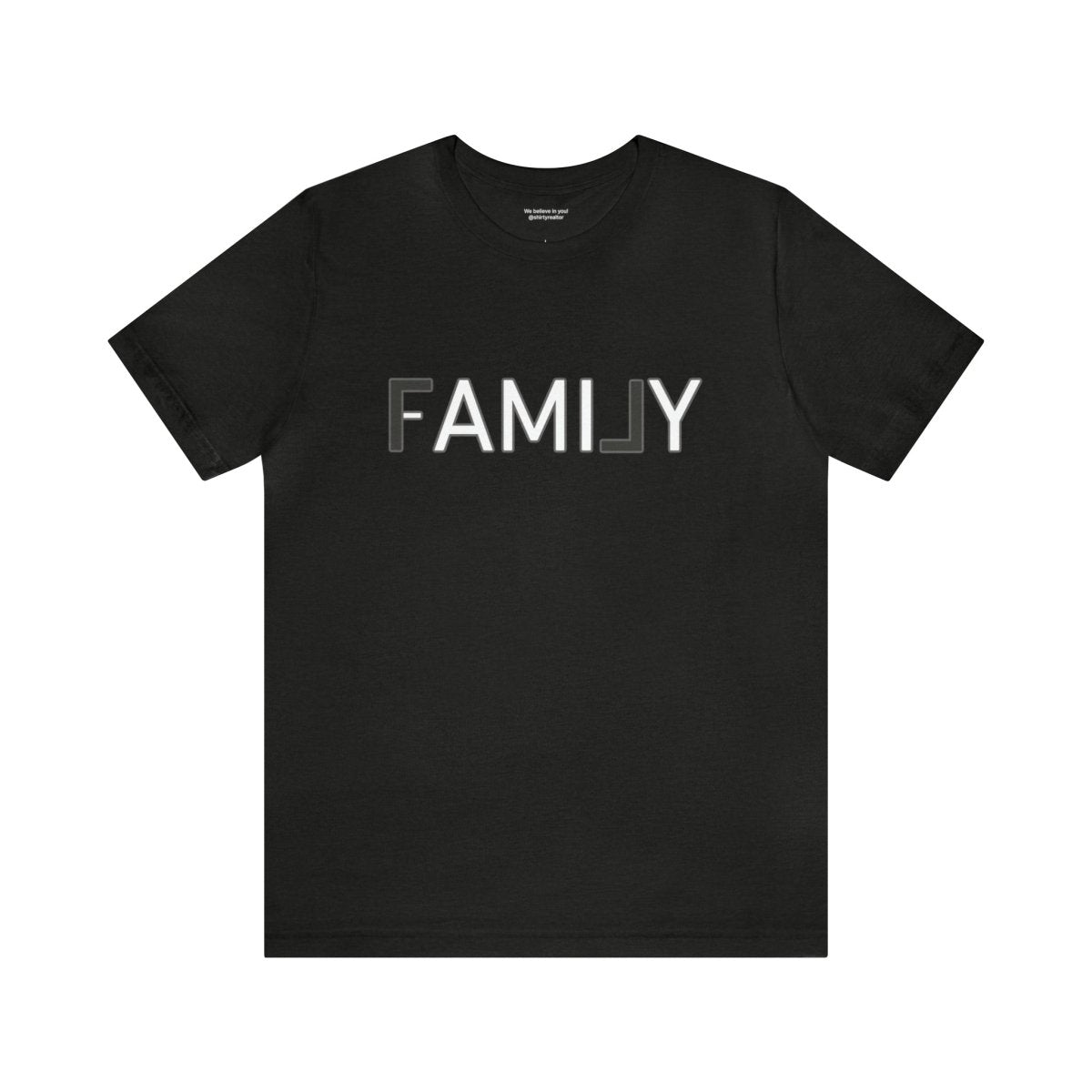 REAL Family Grey - T-Shirt | ShirtyAgents