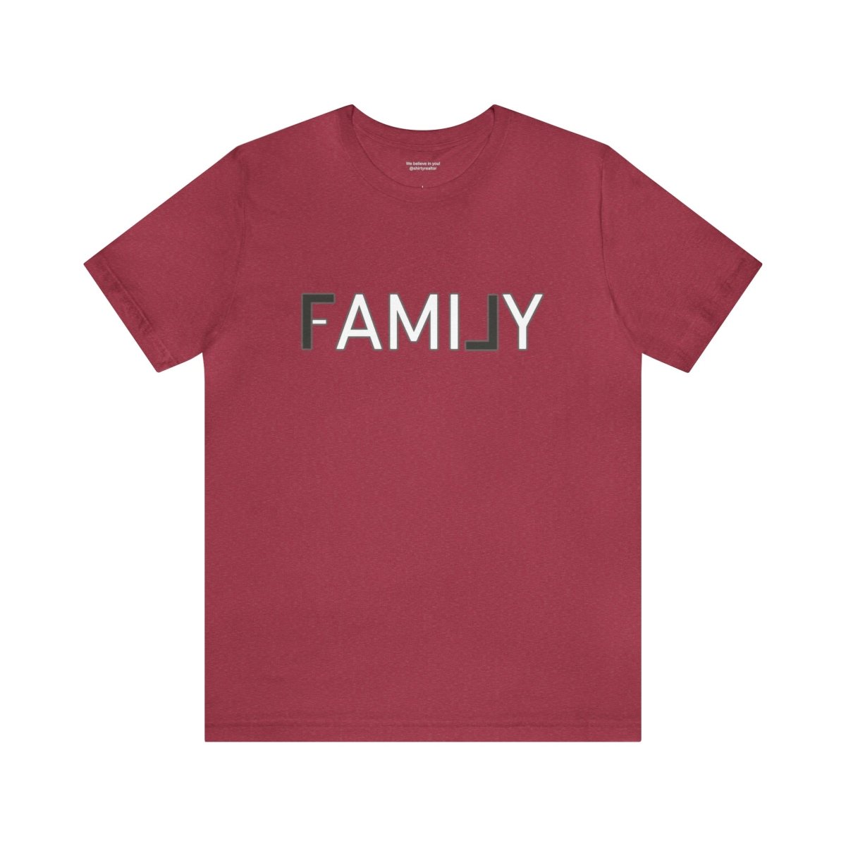 REAL Family Grey - T-Shirt | ShirtyAgents