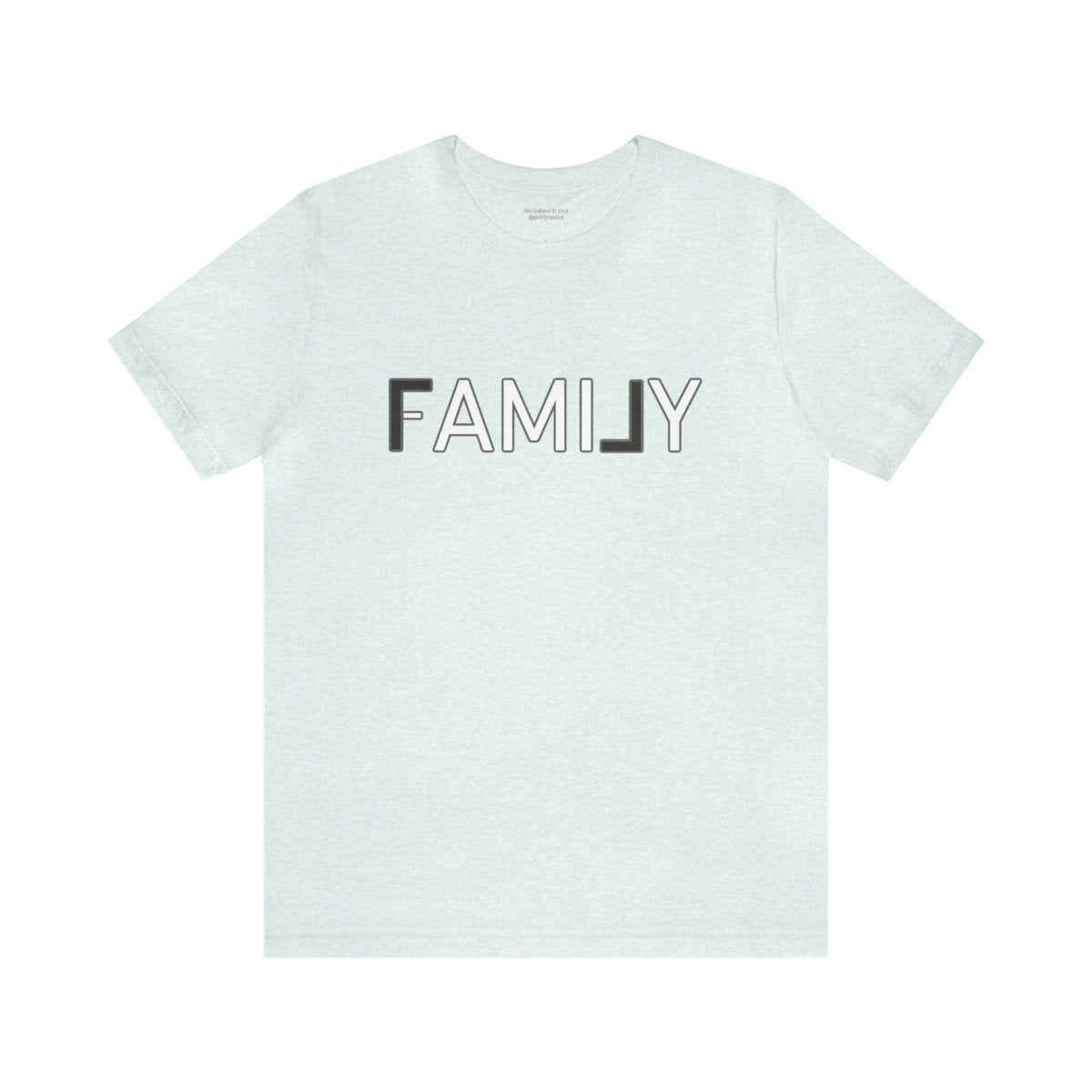 REAL Family Grey - T-Shirt | ShirtyAgents