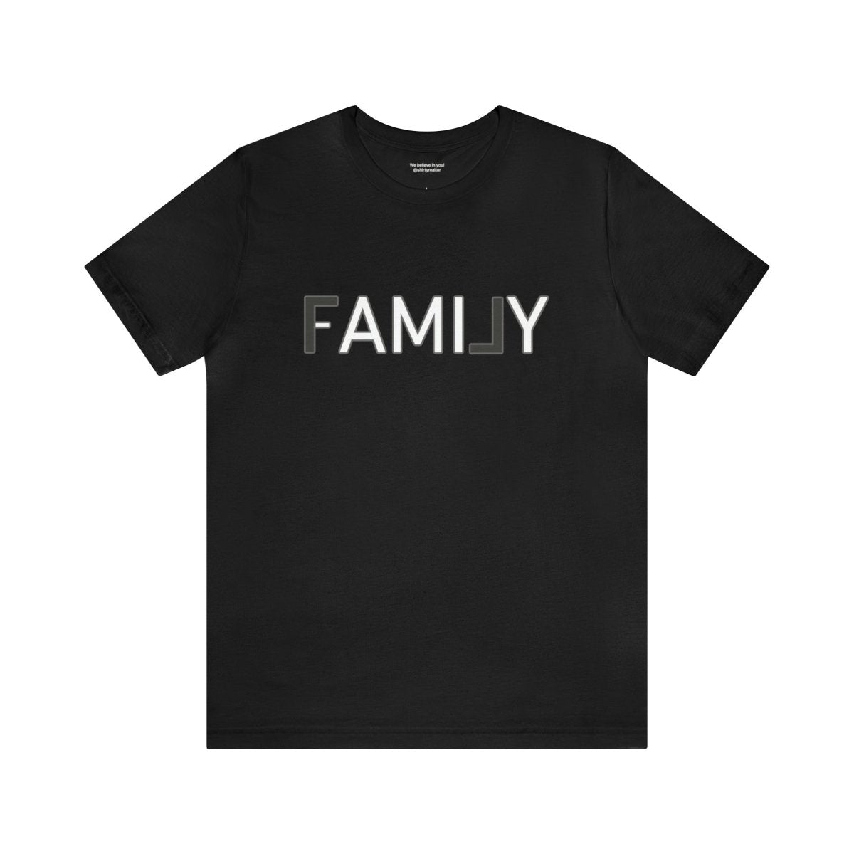 REAL Family Grey - T-Shirt | ShirtyAgents