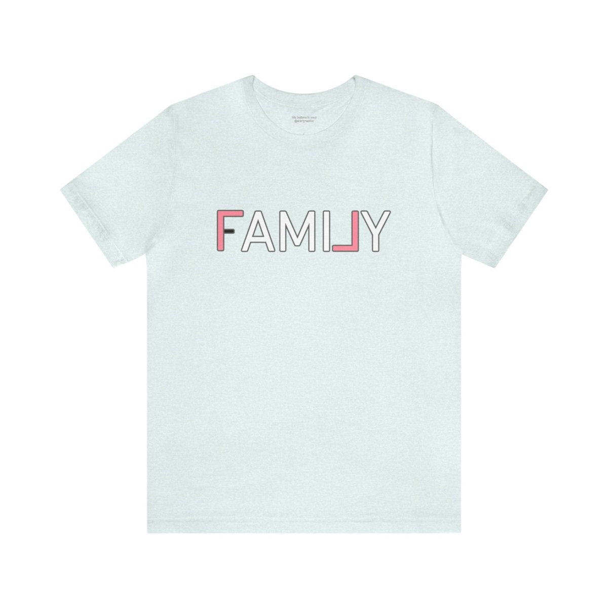 REAL Family Pink - T-Shirt | ShirtyAgents
