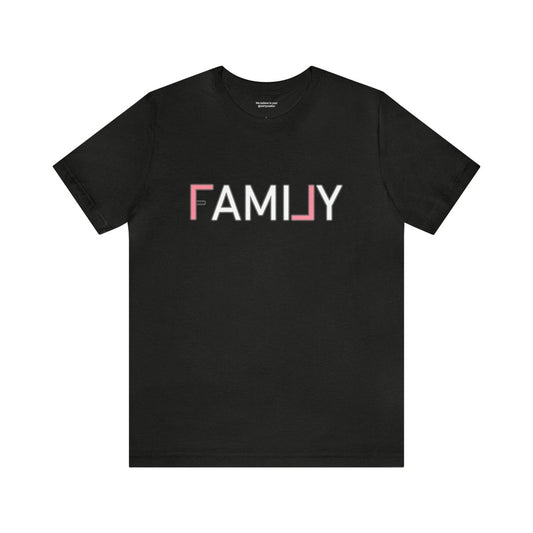 REAL Family Pink - T-Shirt | ShirtyAgents
