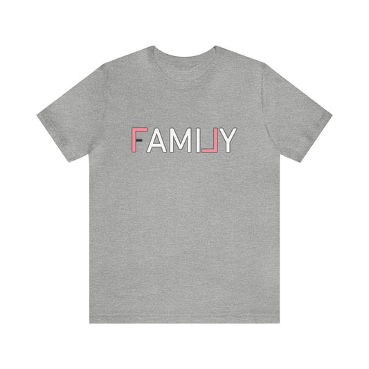 REAL Family Pink - T-Shirt | ShirtyAgents