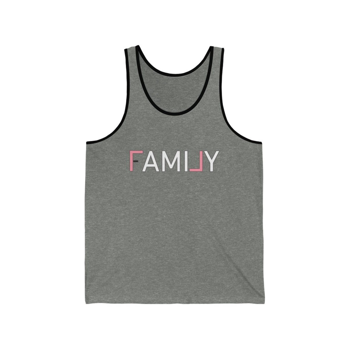 REAL Family Pink Tank - Tank Top | ShirtyAgents