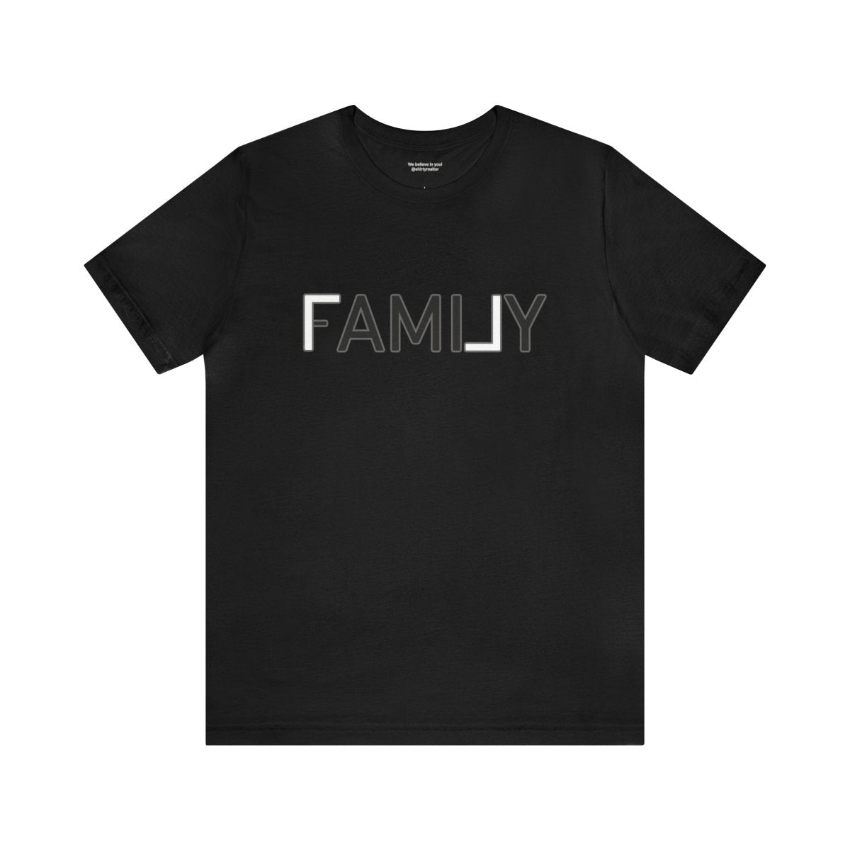 REAL Family White - T-Shirt | ShirtyAgents