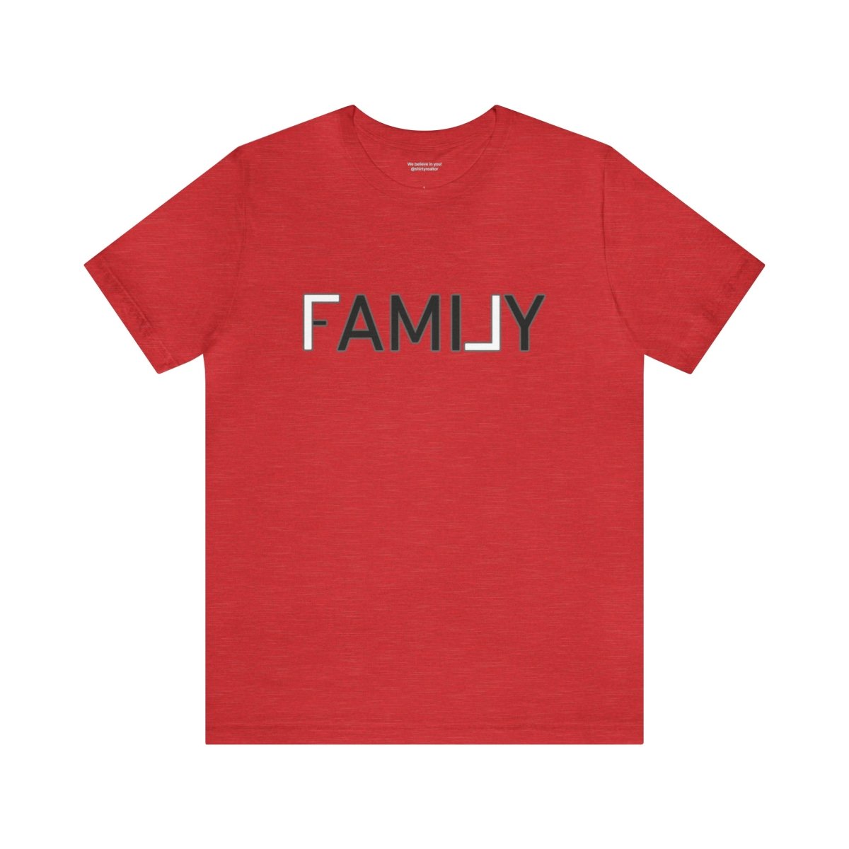 REAL Family White - T-Shirt | ShirtyAgents