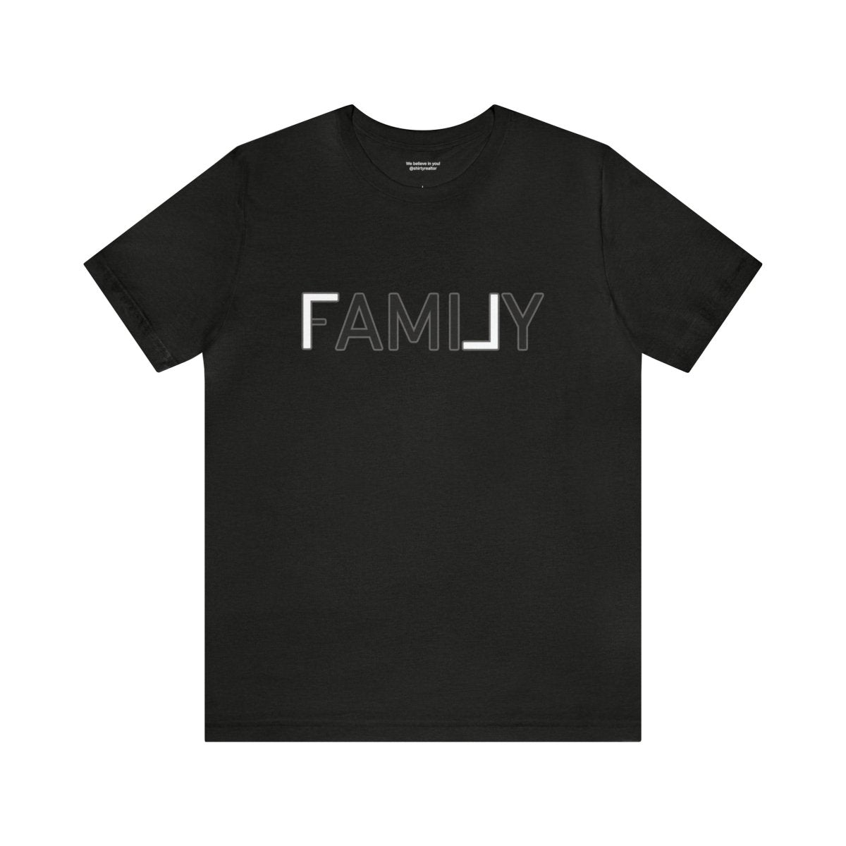 REAL Family White - T-Shirt | ShirtyAgents