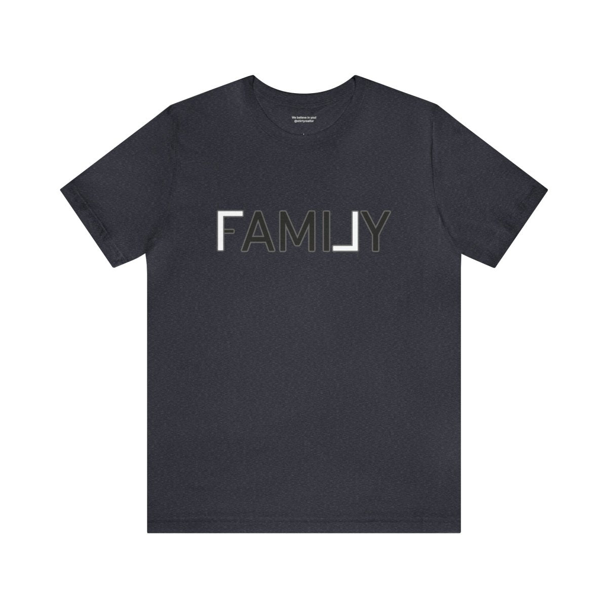 REAL Family White - T-Shirt | ShirtyAgents