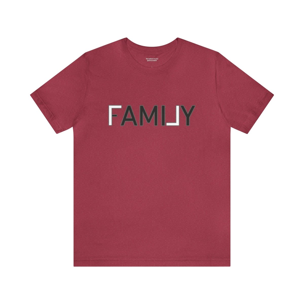 REAL Family White - T-Shirt | ShirtyAgents