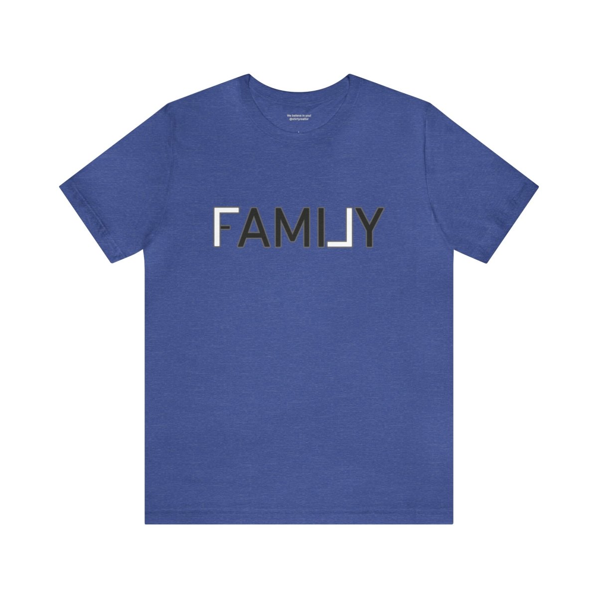 REAL Family White - T-Shirt | ShirtyAgents