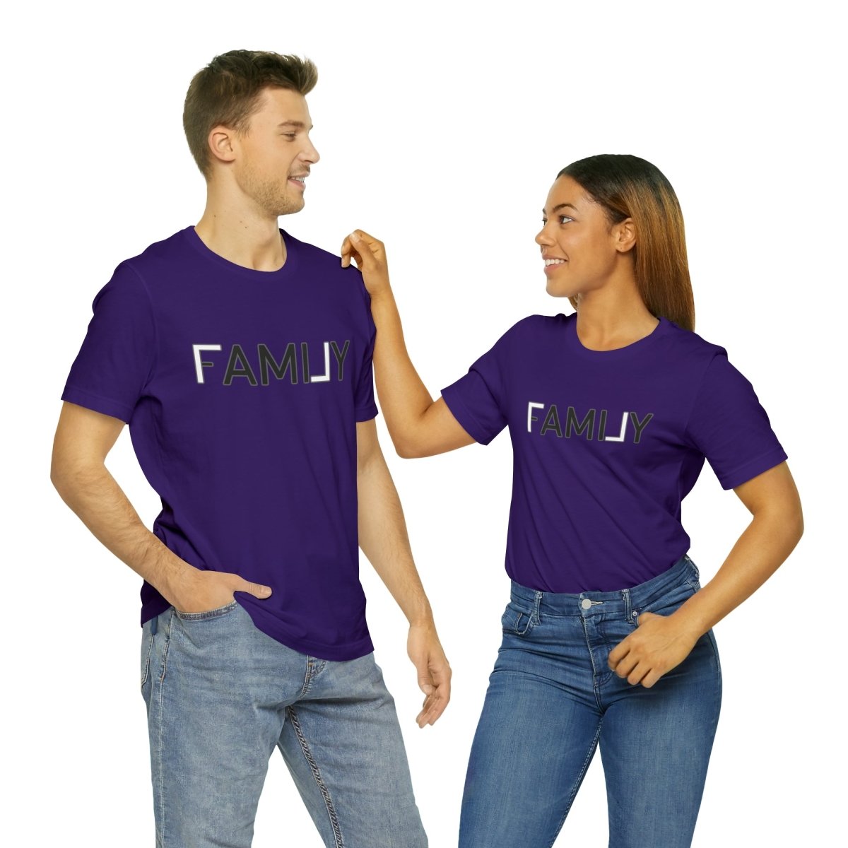 REAL Family White - T-Shirt | ShirtyAgents