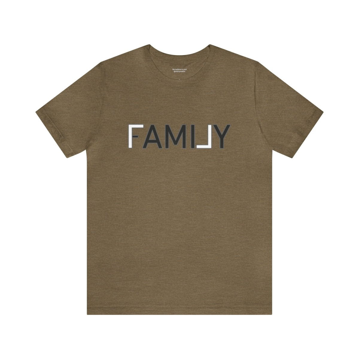 REAL Family White - T-Shirt | ShirtyAgents