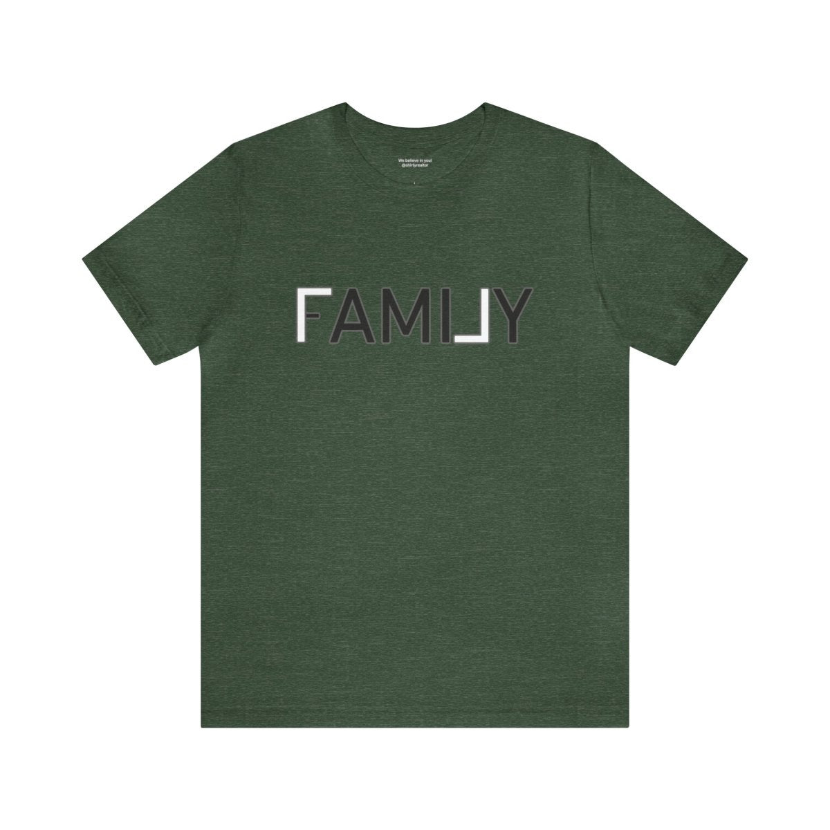 REAL Family White - T-Shirt | ShirtyAgents