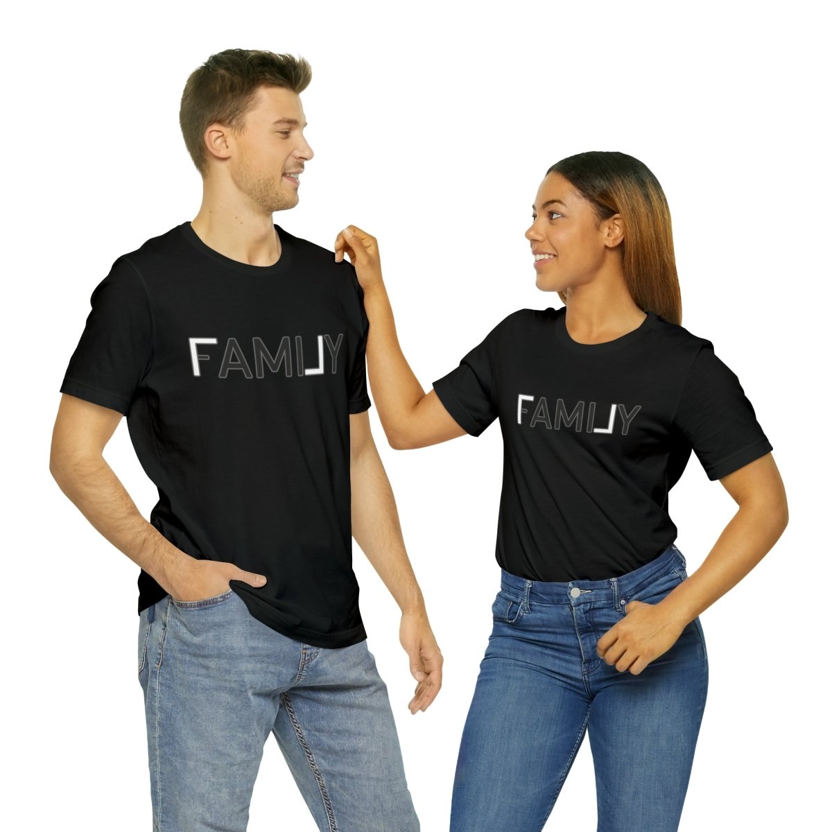REAL Family White - T-Shirt | ShirtyAgents