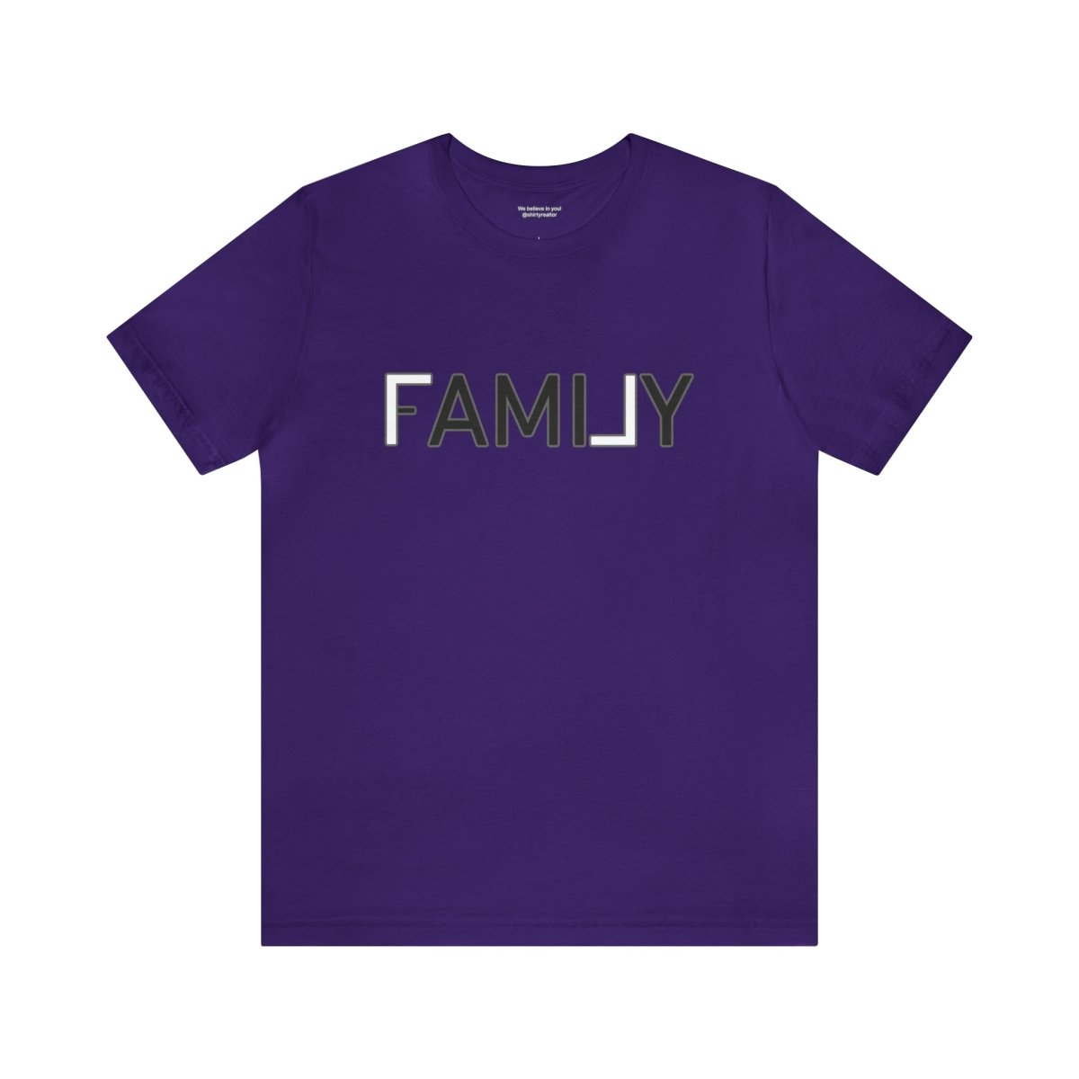 REAL Family White - T-Shirt | ShirtyAgents
