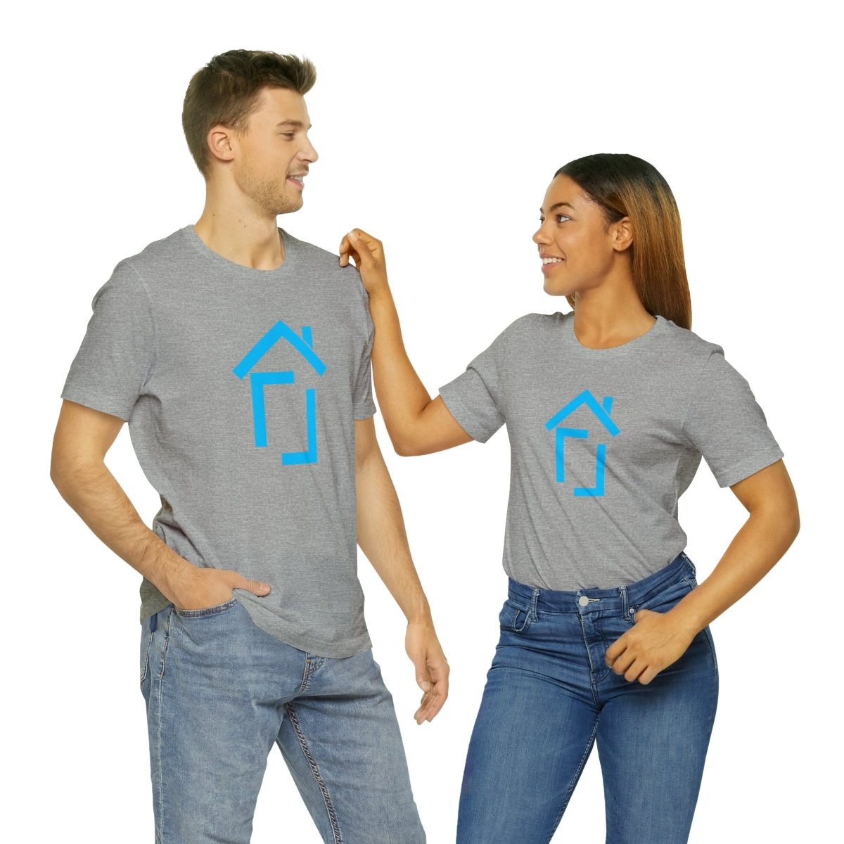 REAL Iconic Home Blue - T-Shirt | ShirtyAgents