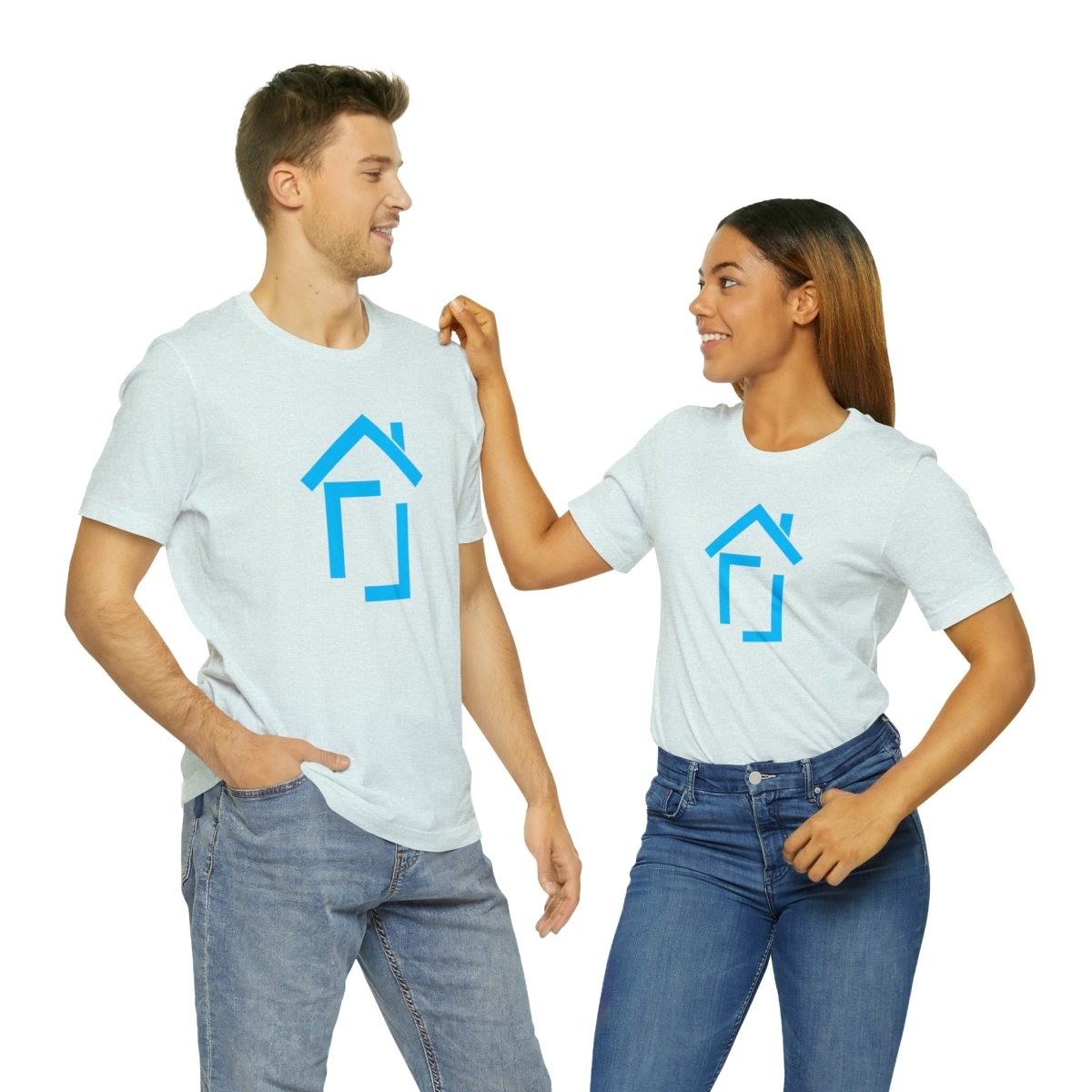 REAL Iconic Home Blue - T-Shirt | ShirtyAgents
