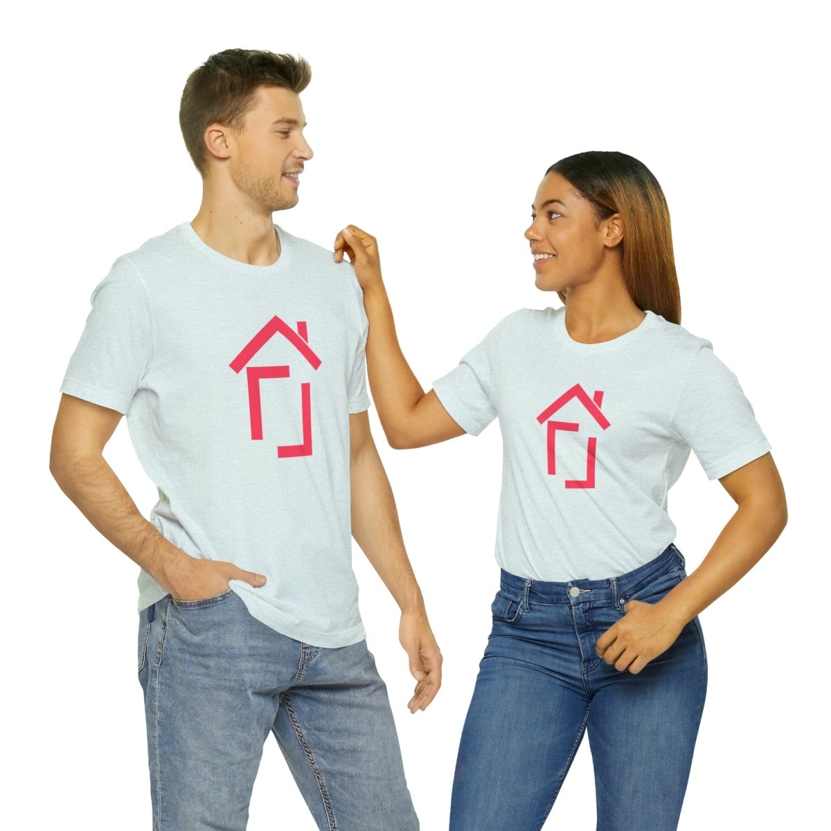 REAL Iconic Home Pink - T-Shirt | ShirtyAgents