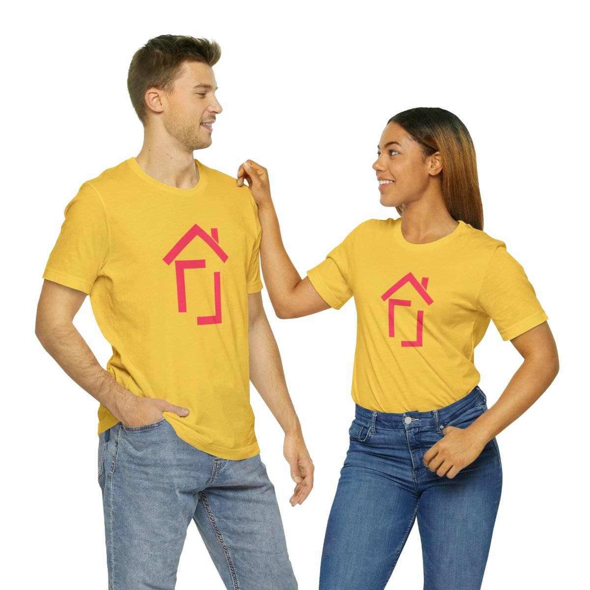 REAL Iconic Home Pink - T-Shirt | ShirtyAgents