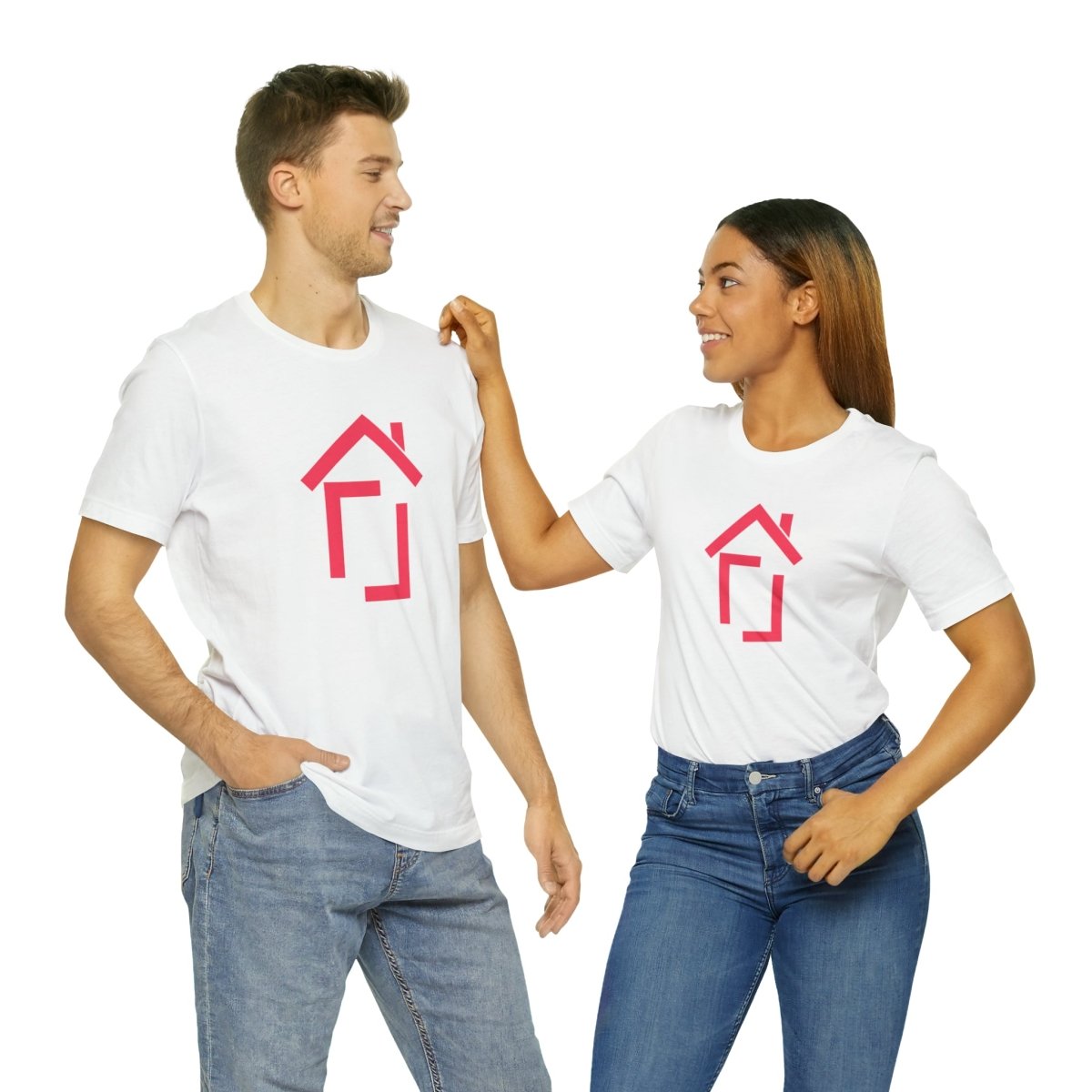REAL Iconic Home Pink - T-Shirt | ShirtyAgents
