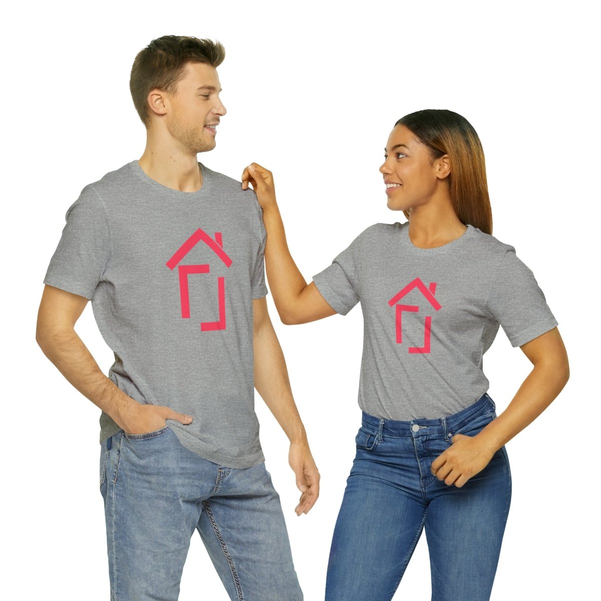 REAL Iconic Home Pink - T-Shirt | ShirtyAgents