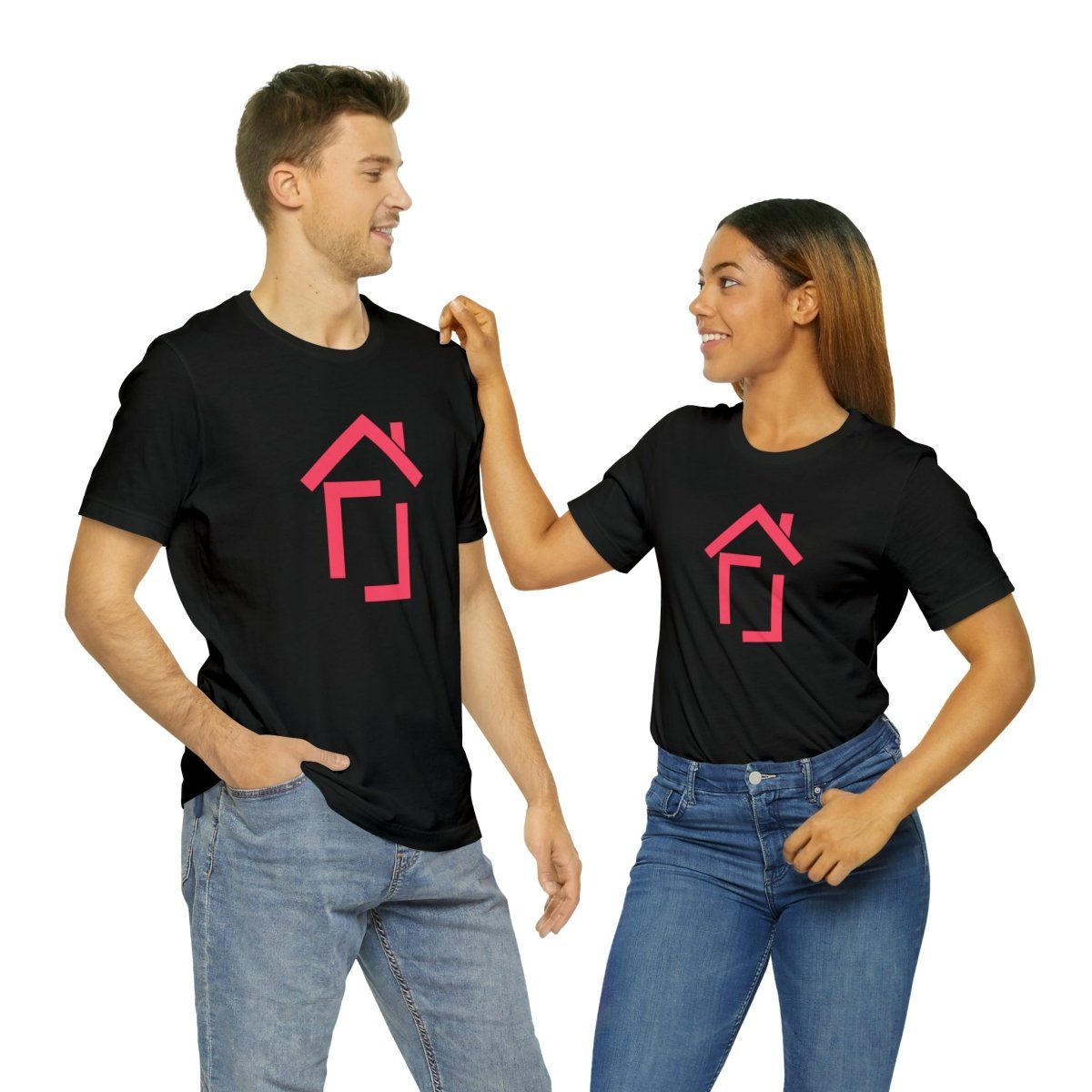REAL Iconic Home Pink - T-Shirt | ShirtyAgents
