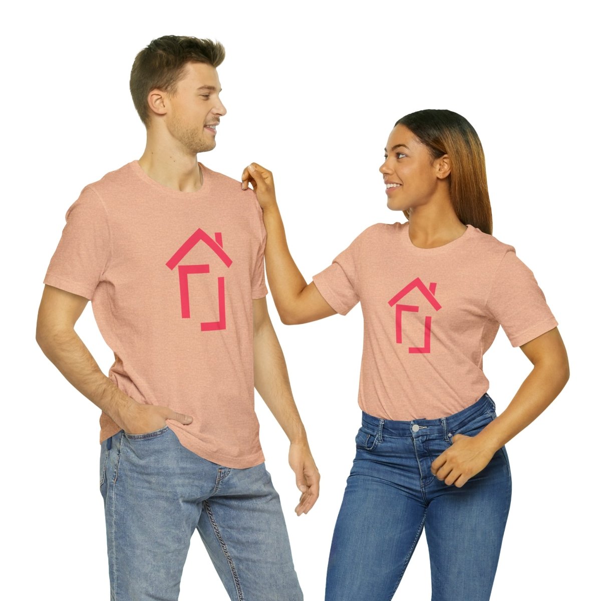 REAL Iconic Home Pink - T-Shirt | ShirtyAgents
