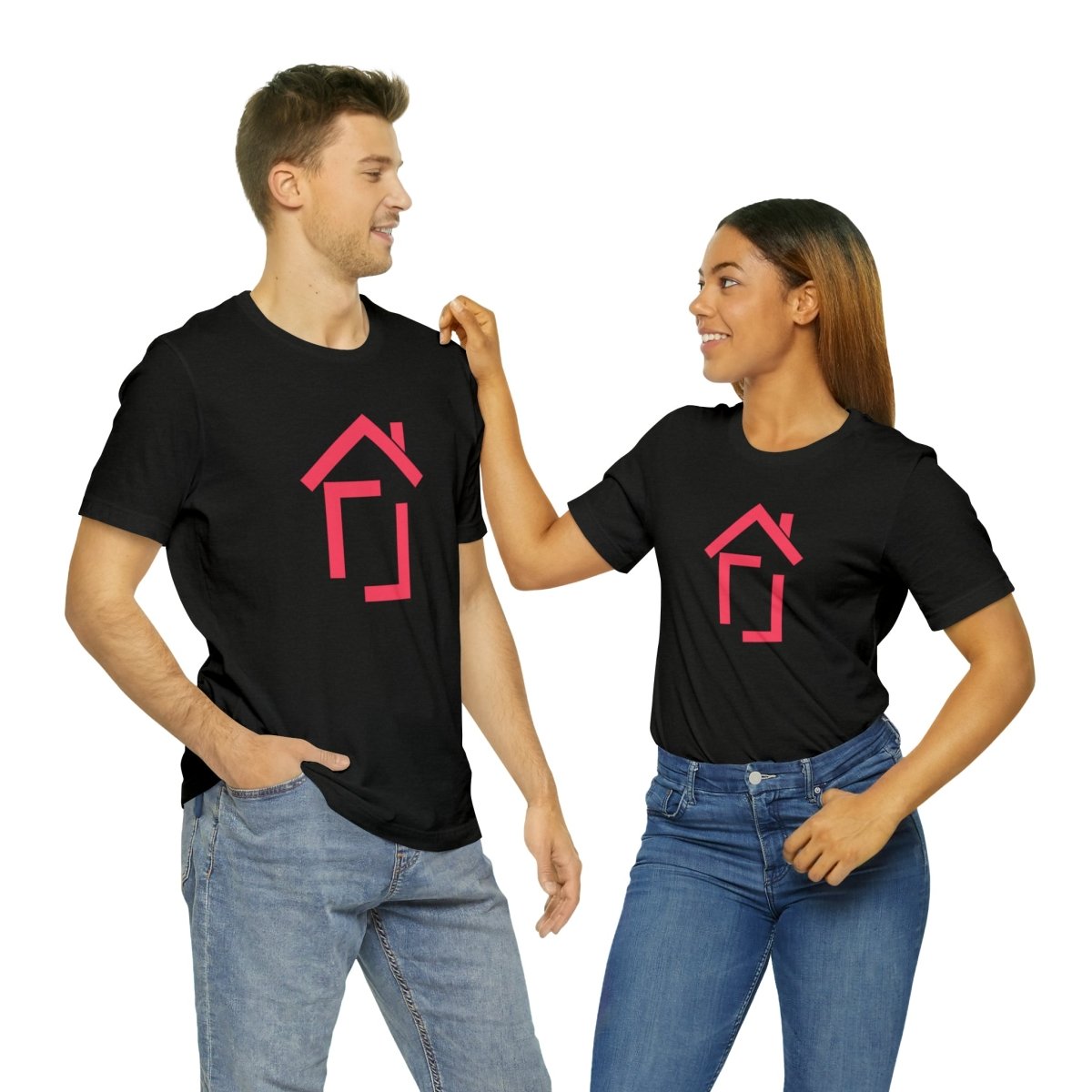 REAL Iconic Home Pink - T-Shirt | ShirtyAgents