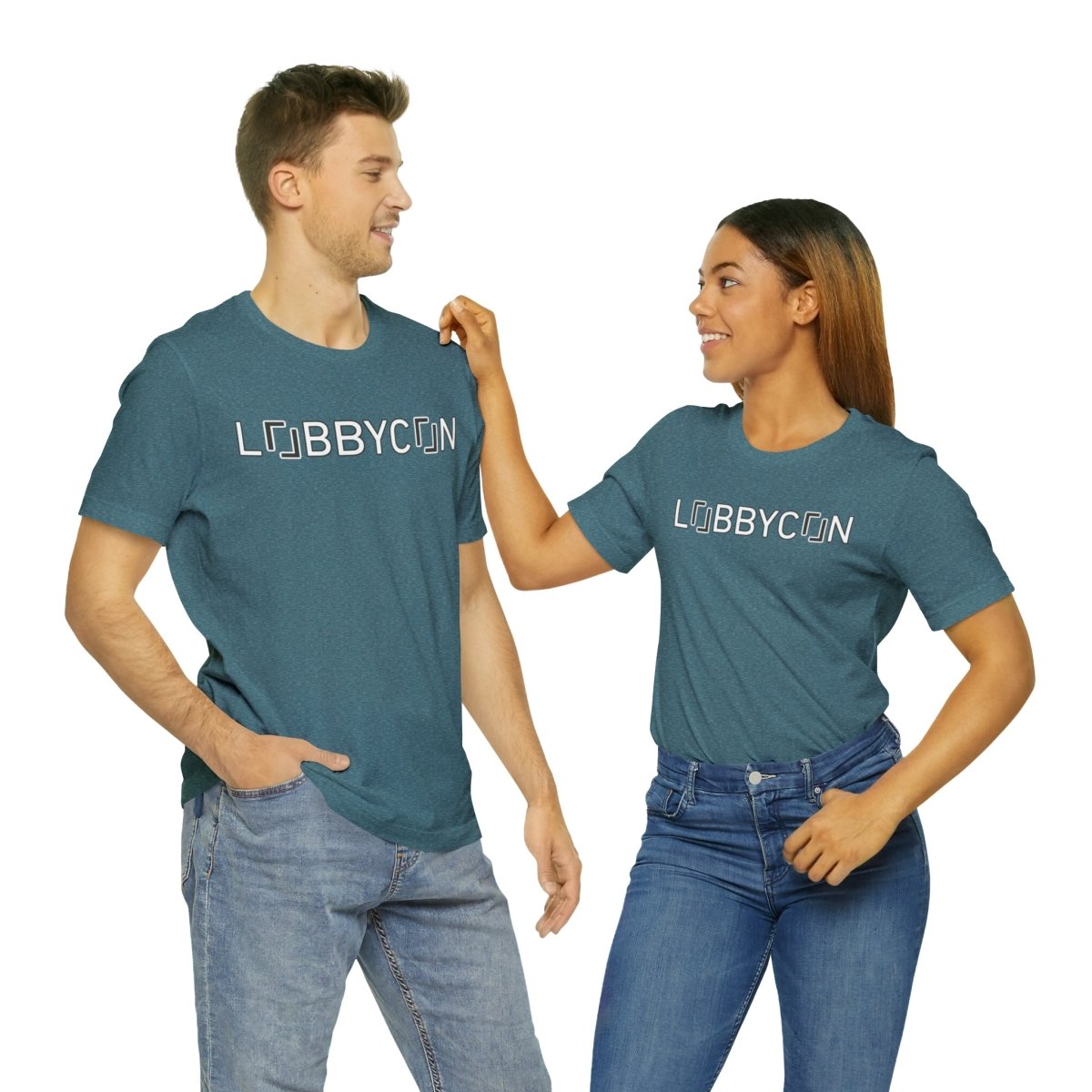 REAL LobbyCon Black Logo - T-Shirt | ShirtyAgents